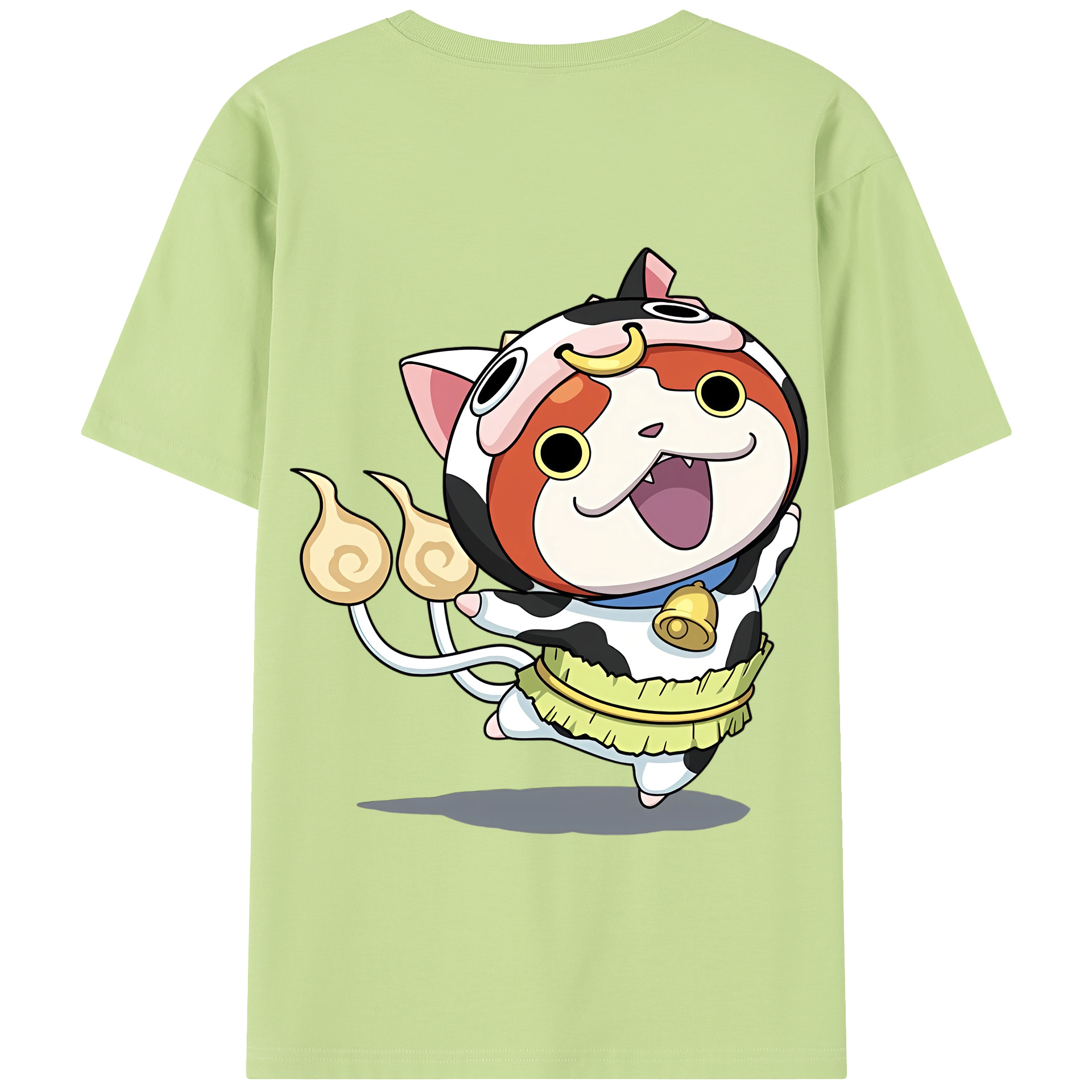 （画像用） 妖怪ウォッチ Yo-kai Watch 綿100％半袖Tシャツ（背面プリント）